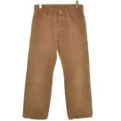 575410 WAREHOUSE ウエアハウス ●ワークパンツ Lot.1070 デニムパンツ サイズW33 メンズ 日本製 ブラウンのサムネイル