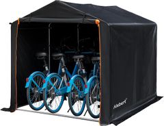 Alebertサイクルハウス 幅120cm 自転車収納 防水 バイクガレージ収納