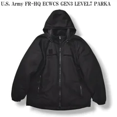 【入手困難】 00s 米軍実物 U.S. Army FR-HQ ECWCS GEN3 LEVEL7 PARKA プリマロフト パーカー ミリタリー ジャケット シカゴ警察 コート L-R ブラック メンズのサムネイル