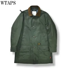 ダブルタップス WTAPS LIFIST SHOP COAT ハンティング ミリタリーコート ジャケット 裏ブランケット 雑誌GRIND 窪塚洋介着用モデル 2 オリーブ メンズのサムネイル