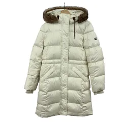 COACH(コーチ) ダウンコート サイズS レディース - アイボリー 長袖/ファー着脱可/冬のサムネイル