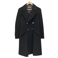 ジルサンダー JIL SANDER イタリア製 ダブルブレスト アンゴラ チェスター コート レディース DE：34 のサムネイル