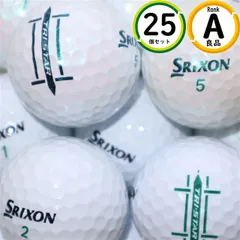 Aランク厳選 スリクソン トライスター 25球 傷ほぼなし・高品質 ロストボール 送料無料 良品 ダンロップ TRIのサムネイル