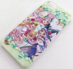 [중고]휴대 재킷·커버 집합(녹색) iPhone 케이스(iPhone6·6s·7용) [마법 사용 프리큐어!] 애니메이션 특별 증간호 2017년 1월호 응모자 전원 서비스