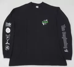 中古】Tシャツ Gero ロンT(ロングスリーブTシャツ) ブラック Mサイズ
