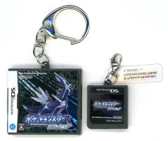 [Used] Keychain Diamond "Pocket Monster Package & Game Card Keychain Collection 2006-2016