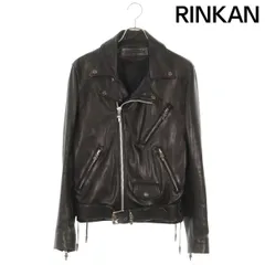 クロムハーツ  JJ DEAN JJディーン 裏地シルクダガージップライダースレザージャケット メンズ Mのサムネイル
