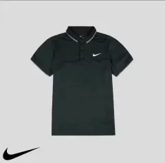 ナイキ ドライフィット ゴルフウェア 半袖 カラーTシャツ ブラックのサムネイル