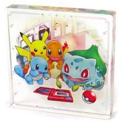 ポケモンセンター　ポケモン 30周年記念 アクリルブロック　ピカチュウ　御三家 ポケモンセンター ポケモン 30周年記念 アクリルブロック ピカチュウ