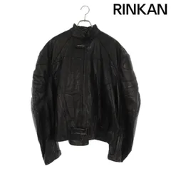 バレンシアガ  744983 TOS14 Oversized Biker オーバーサイズド バイカーレザージャケット メンズ 1のサムネイル