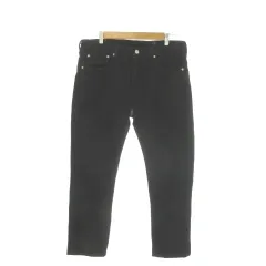 リーバイスプレミアム Levis PReMIUM 502 デニム ジーンズ W32 L32 黒 ブラック 無地 ビッグE /AO26 ■ECB004のサムネイル