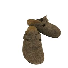 BIRKENSTOCK サボ サンダル ブラウン 39 - メルカリ