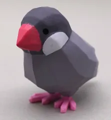 【中古】トレーディングフィギュア 桜文鳥 「かくかくとりとり」のサムネイル