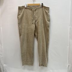 ローレン ラルフローレン リネン W34 スラックス 古着 ベージュ 22050