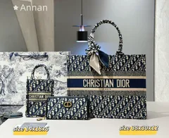 大人気 Christian Dior クリスチャンディオール トートバッグ ショルダーバッグ   財布  3点セットバッグのサムネイル