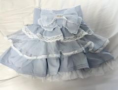 新品BABYスピンドールハーフボンネット サックス - メルカリ