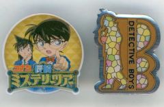 名探偵コナン 米花商店街 2周年 ピンバッジ ピンズ 工藤新一 限定 レア