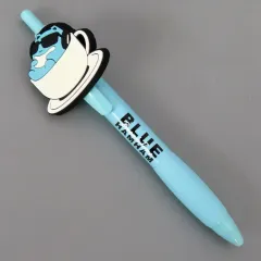 【中古】ペン ブルーハムハム(ブルー) ラバーマスコット付きボールペン～BreakTime～ 「ブルーハムハム」のサムネイル