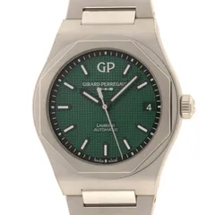 GIRARD-PERREGAUX ジラール・ペルゴ ロレアート 81010-11-3153-1CM 腕時計 スティール グリーン文字盤 自動巻き メンズ 2022年正規品【中古】472のサムネイル