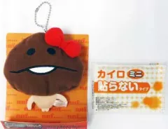 【中古】生活雑貨(キャラクター) なめこ(リボン) カイロケース 「おさわり探偵なめこ栽培キット×ハローキティ」のサムネイル