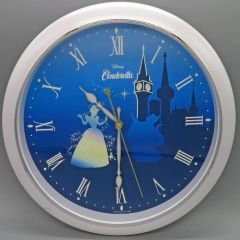 昭和レトロ 目覚まし時計 ディズニータイム シンデレラ 手巻き