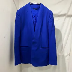 Maison Martin Margiela メゾンマルタンマルジェラ 14SS No-collar Jacket ノーカラージャケット ブルー size46 S50BN0228【代官山R03】のサムネイル