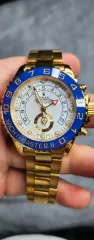 ROLEX ロレックス ヨットマスター2 ゴールド ブルーベゼル 時計のサムネイル