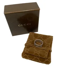 【現状渡し品】 GUCCI グッチ AG925 ブランデッドカットアウトGリング 指輪 アクセサリー 【182-260711-as-16-izu】のサムネイル