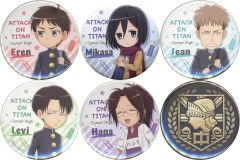 進撃の巨人 東京ガールズコレクション2017 缶バッジセット 【未開封