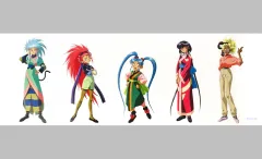 【中古】ポスター 広報用等身大ポスター ヒロイン5人集合 「天地無用!」のサムネイル
