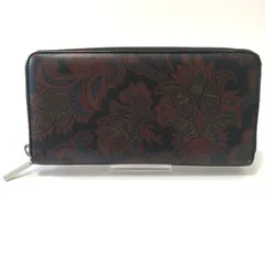 ✨良品✨　エトロ　ETRO　ラウンドファスナー長財布　ペイズリー柄　498のサムネイル