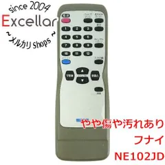 [bn:6] フナイ　液晶テレビリモコン　NE102JDのサムネイル