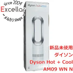 [bn:5] 【新品訳あり(箱きず・やぶれ)】 ダイソン　エアマルチプライアー Hot + Cool　AM09WN N　ホワイト/ニッケル　2025年製のサムネイル