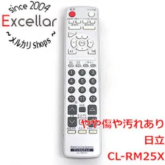 [bn:7] HITACHI　テレビリモコン　CL-RM25Xのサムネイル