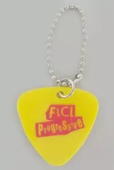 【中古】キーホルダー・マスコット(キャラクター) ロゴ(イエロー) ピックキーホルダー 「劇場版 フリクリ オルタナ/フリクリ プログレ」 ムビチケ劇場購入特典のサムネイル