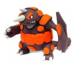 [Used] Trading Figures Rhyperior"pocket Monster Diamond & Pearl 3D Pokémon Encyclopedia DP06