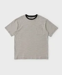 ANOTHER OFFICE アナザーオフィス Kurt Border T　Off White Tシャツ