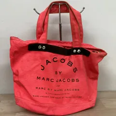 マークバイマークジェイコブス キャンバス トートバッグ ピンク系/コーラル MARC BY MARC JACOBS ハンドバッグ レディース[OG00043]のサムネイル