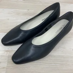 美品 marie claire bis/マリ・クレール ビス パンプス 25.0cm ブラック/黒 レディース シューズ/靴[OL00558]のサムネイル