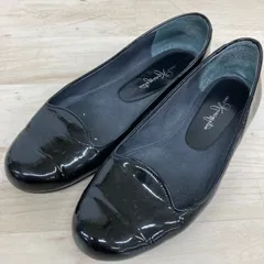 GINZA Kanematsu 銀座かねまつ パンプス 23cm D エナメル ブラック/黒 OM フラットシューズ/ローヒール 日本製[OL00566]のサムネイル