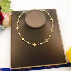 人気新品！新品    LV LOUIS VUITTON  ルイヴィトン ネックレス レディース  結婚式 卒業式 清楚 イベント 入学式のサムネイル