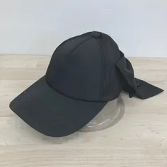 極美品 Rady レディ キャップ 帽子 ブラック 黒 リボン付 ポリエステル100% KN0010 サイズF レディース/小物[OQ03686]のサムネイル