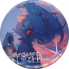 中古】バッジ・ピンズ 初音ミク(glow) ホロ加工缶バッジJ 「VOCALOID