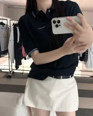 プラダ リネア ロサ バイカラー カラ Tシャツのサムネイル