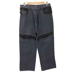 Rocawear(ロカウェア) 異素材切替ワイドバギーパンツ メンズ パンツ ロカウェア Rocawear 00s 極太ワイドバギーパンツ 刺繍ロゴ W36 - メルカリ
