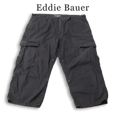 Eddie Bauer エディーバウアー 春夏★ クロップド ハーフ カーゴ パンツ 大きいサイズ Sz.XL メンズ アウトドアのサムネイル