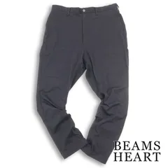 BEAMS HEART ビームス ハート 通年★ ストレッチ ツイル テーパード イージー パンツ 大きいサイズ Sz.XL メンズ 紺のサムネイル