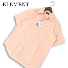 【新品 未使用】 ELEMENT OF SIMPLE LIFE シンプルライフ 春夏★ 麻 リネン混 半袖 ストライプ シャツ 日本製 Sz.M メンズのサムネイル