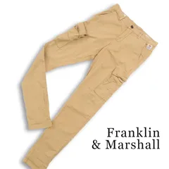 Franklin & Marshall フランクリン＆マーシャル RILEY★ VIRSITY ストレッチ スキニー カーゴ パンツ Sz.29 メンズのサムネイル