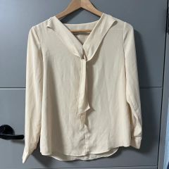 リトルスージー 長袖ブラウス ネイビー リボンデザイン | Mercari